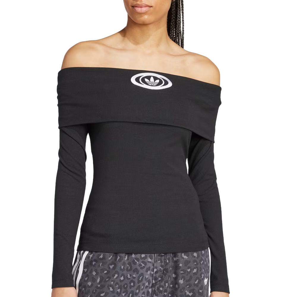 T-Shirt Noir Femme Adidas Campus2000 pas cher