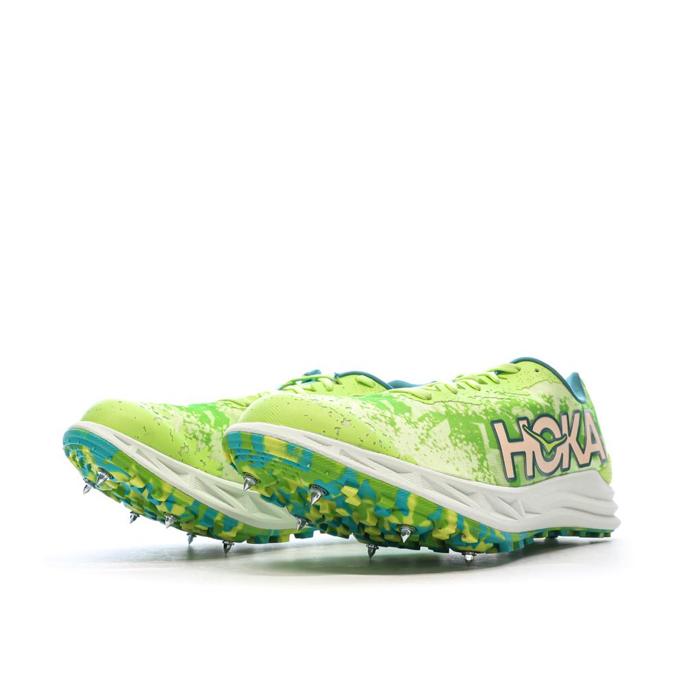 Chaussures d'athlétisme Vertes Homme Hoka Crescendo vue 6