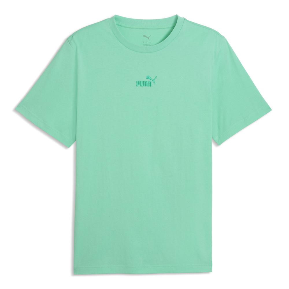 T-Shirt Vert Clair Homme Puma Essential Small pas cher