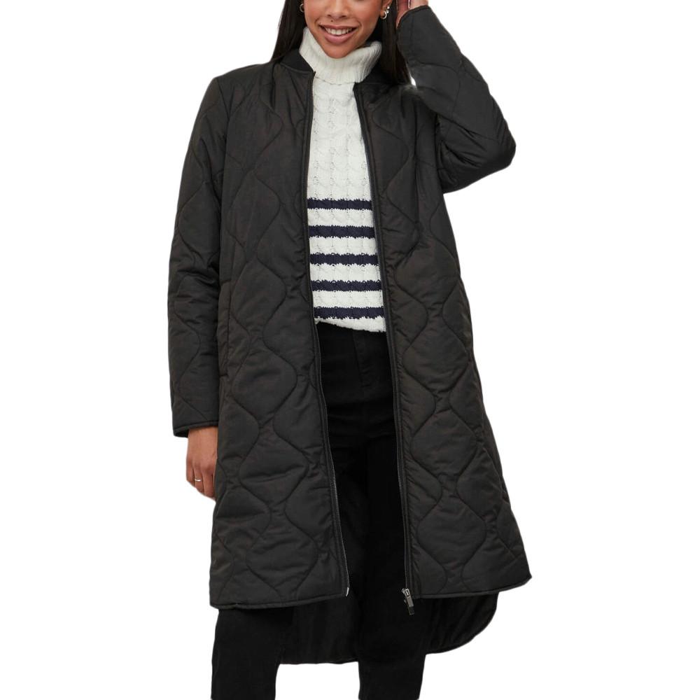 Women's Black Quilted Jacket Vila Manon affordable