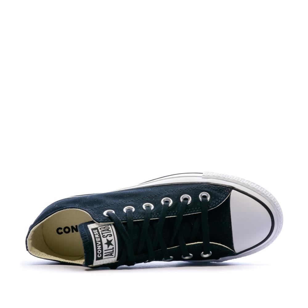 Black Women's Platform Sneakers Converse Ox Photo of the Espace des Marques %store% store - view of %key%