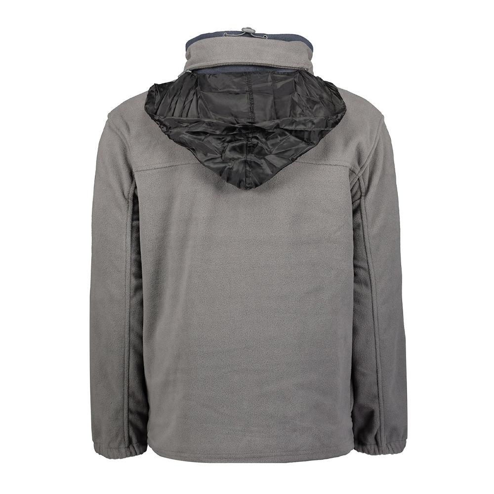 Fleecejacke Grau Mann Geographical Norway Tamazonie Ansicht 2