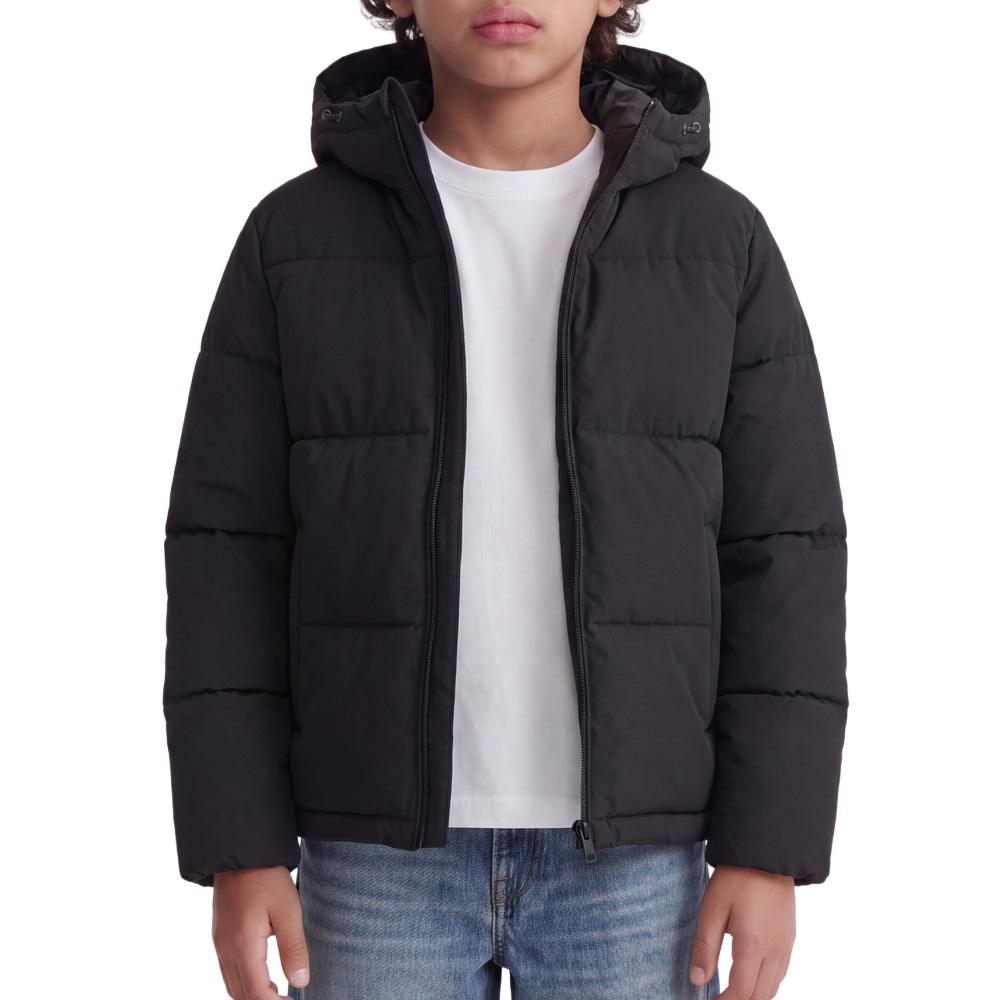 Doudoune Noire Garçon Jack & Jones Galaxy pas cher