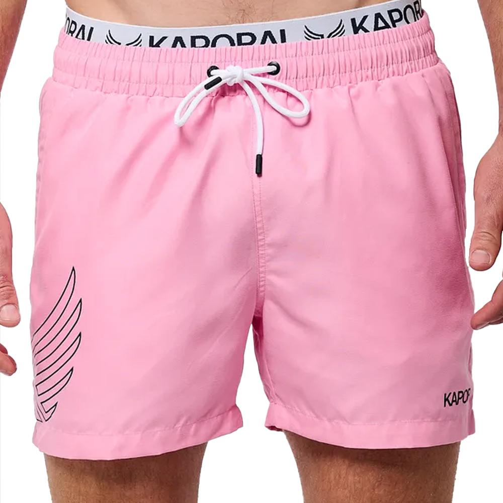 Kaporal TASTY Herren-Badehose in Rosa günstig