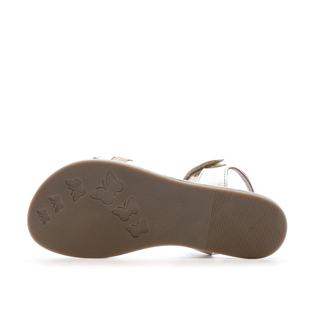 Girl's golden sandals Mod8 Mo Pabla Photo of the Espace des Marques %store% store - view of %key%