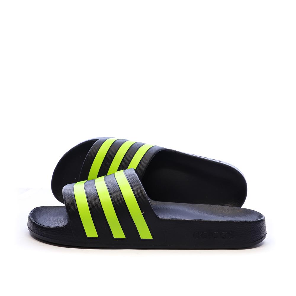 Adidas Adilette Men’s Navy/Neon Green Flip-Flops affordable