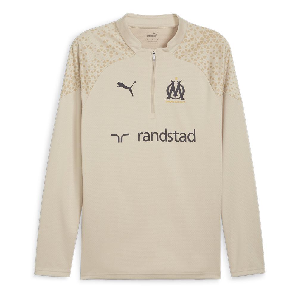 OM Sweat 1/4 zip Beige Man Puma 2023/2024 affordable