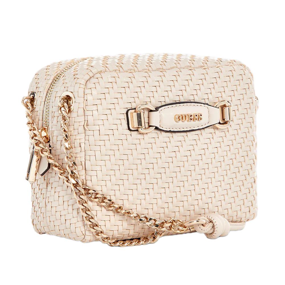 Guess Francy Camera Women's Beige Shoulder Bag Photo of the Espace des Marques %store% store - view of %key%