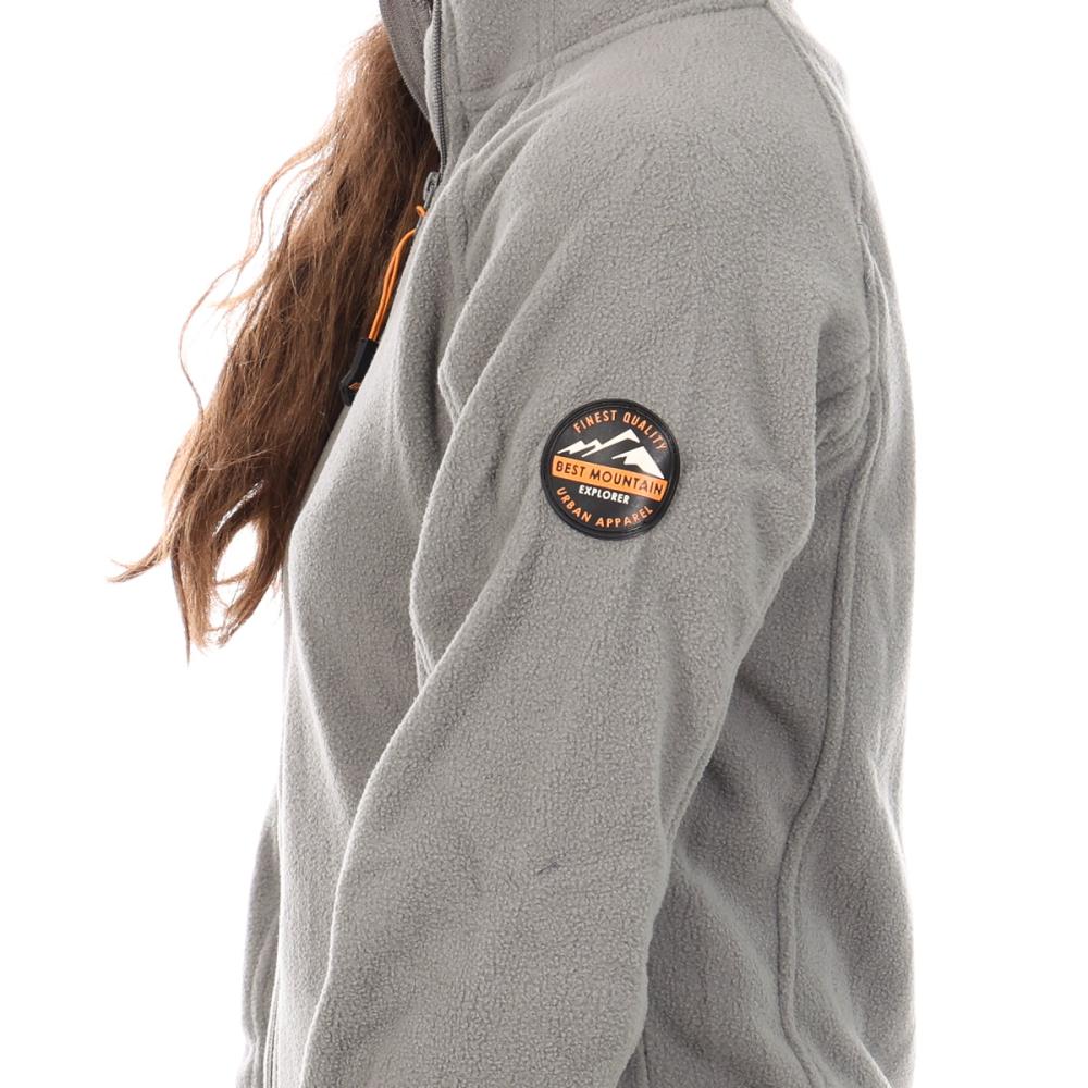 Jersey polar gris de mujer Best Mountain Victoria ver 3