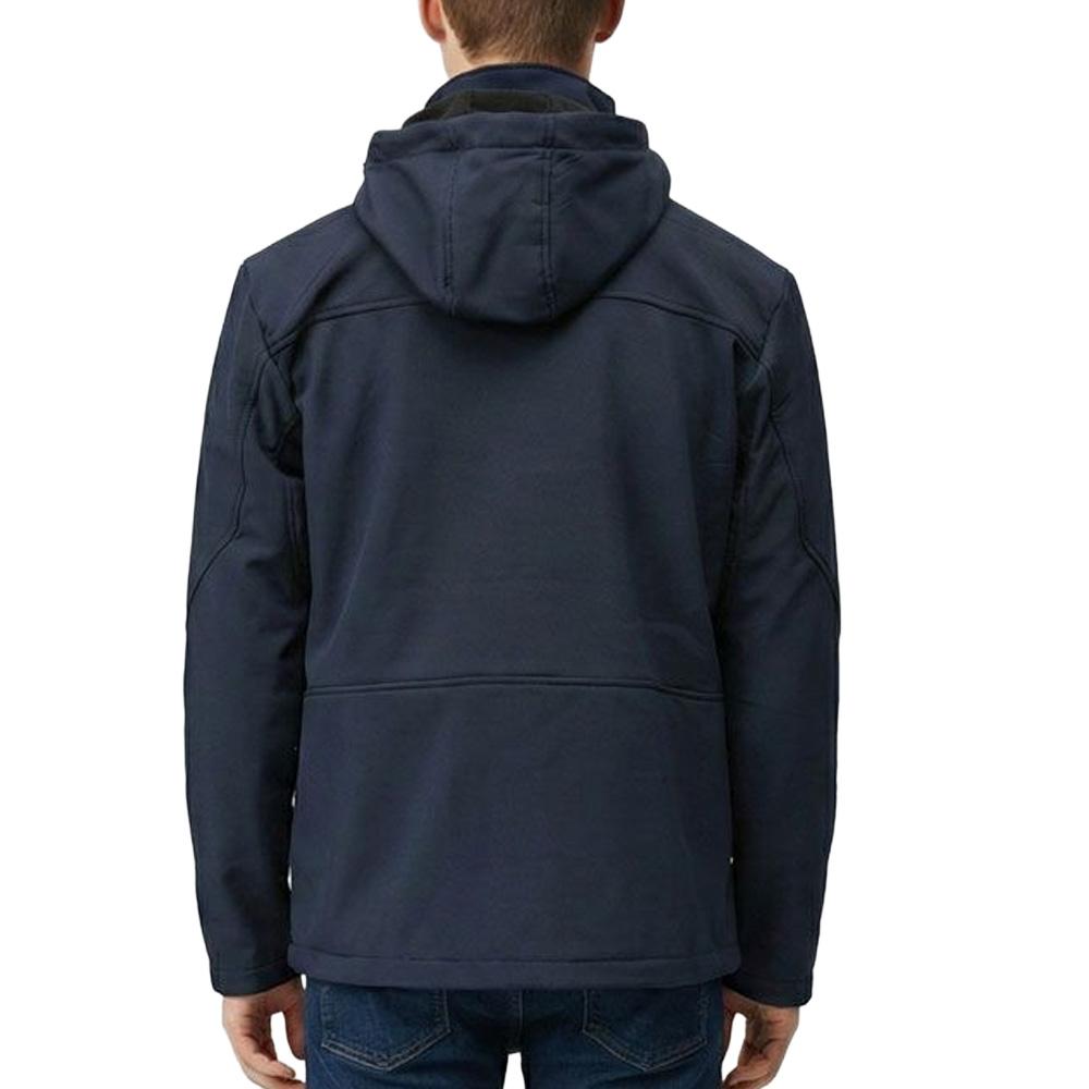 Veste Marine Homme Paname Brothers Softshell ROBIN vue 2