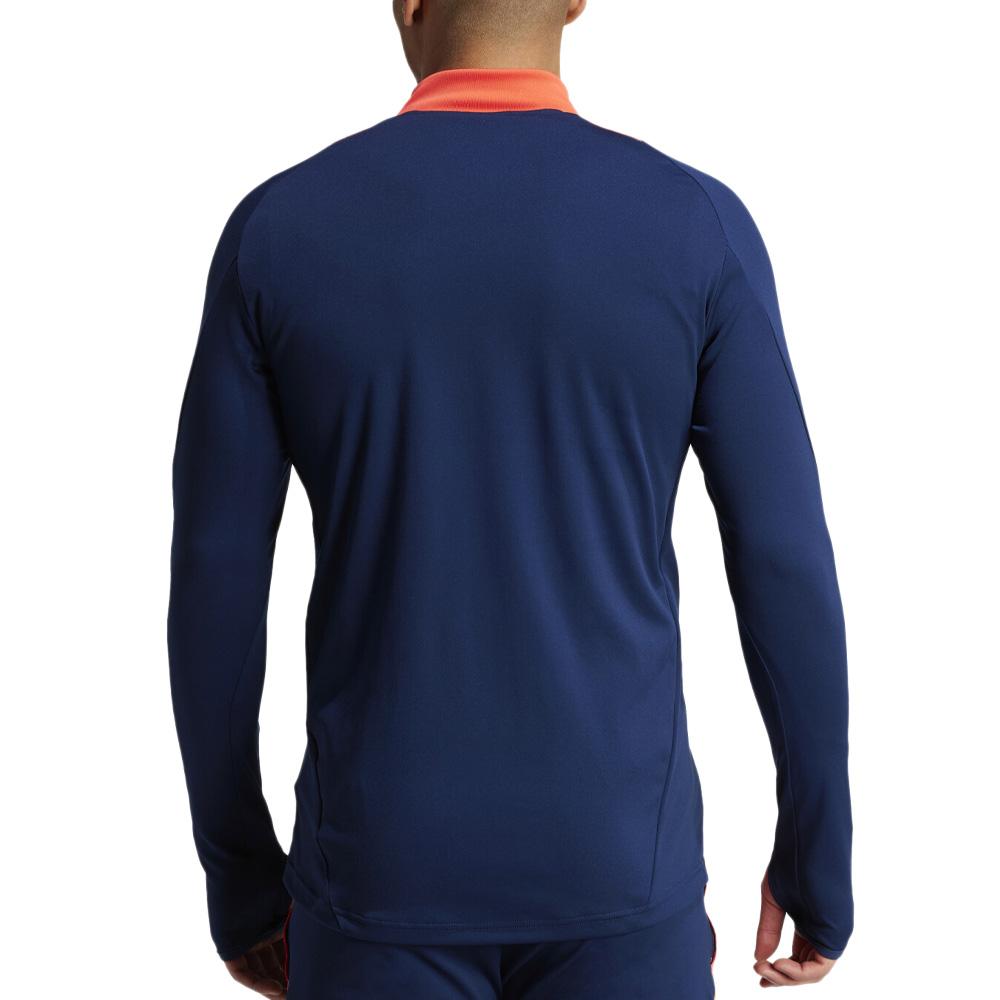 Manchester United Sweat Training 1/4 zip Navy Adidas Tiro 24 Photo of the Espace des Marques %store% store - view of %key%