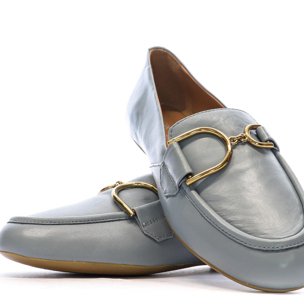 Mocasín Geox Palmaria Azul Mujer ver 7