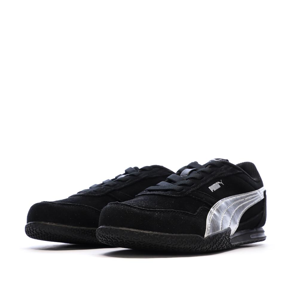 Puma Bella Donna Boys’ Black/Silver Trainers Photo of the Espace des Marques %store% store - view of %key%