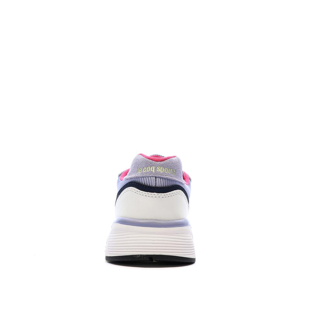 Baskets Gris Femme Le Coq Sportif R850 vue 3