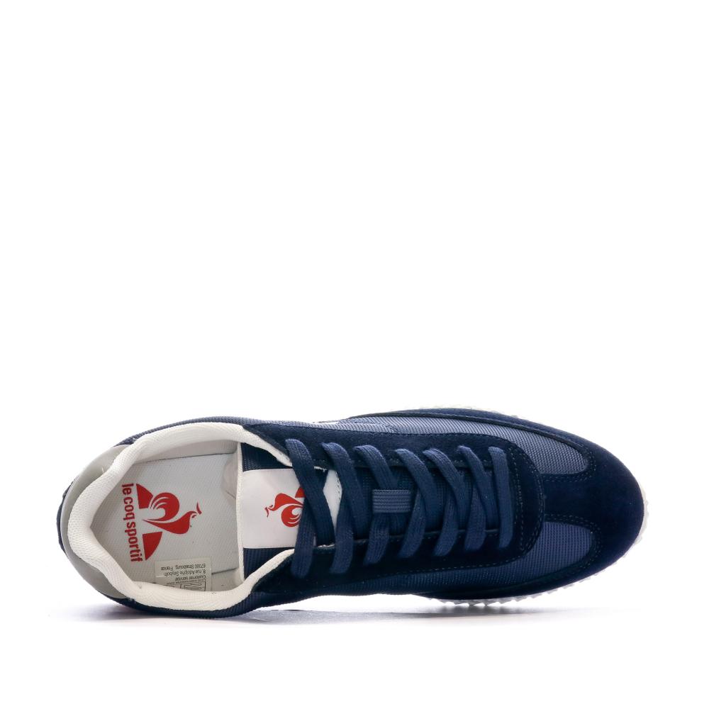Men's navy Le Coq Sportif Veloce Tricolore trainers Photo of the Espace des Marques %store% store - view of %key%