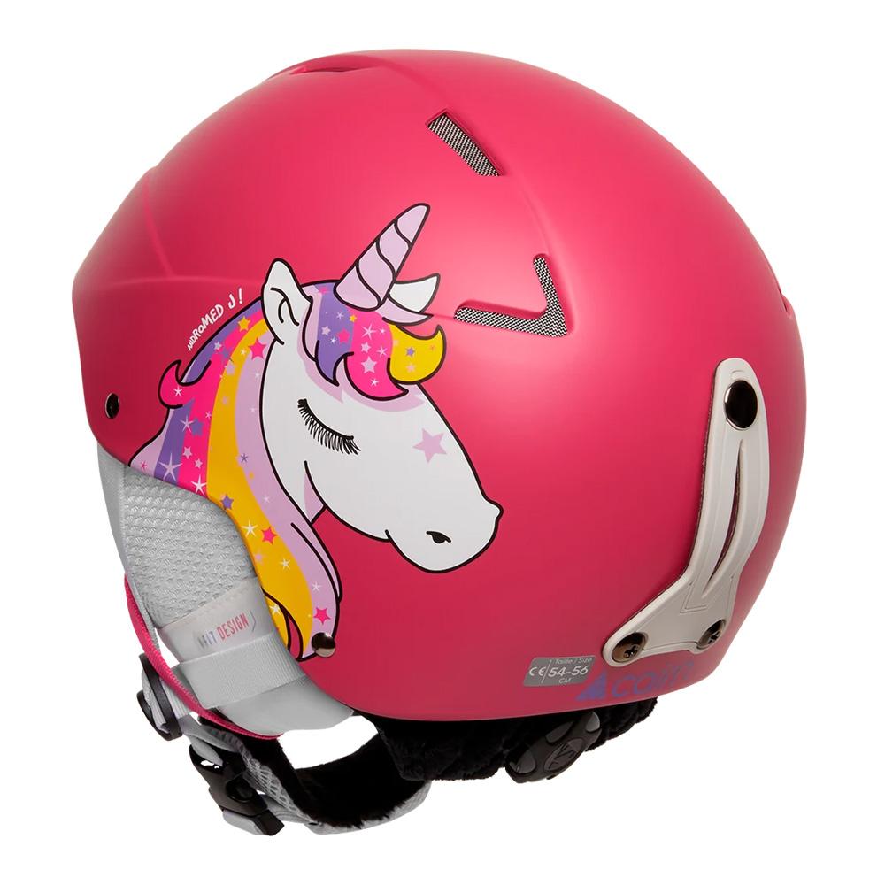 Casque Rose Fille Cairn Andromed vue 2