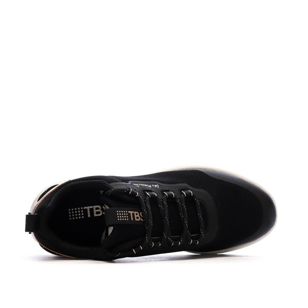 Baskets Noir Femme TBS JAZZEVO vue 4