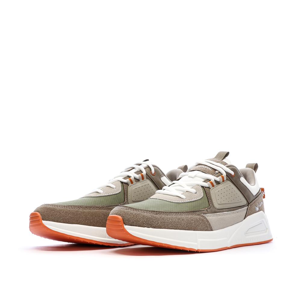 Kaporal Dolpy Men’s Beige/Khaki Trainers Photo of the Espace des Marques %store% store - view of %key%