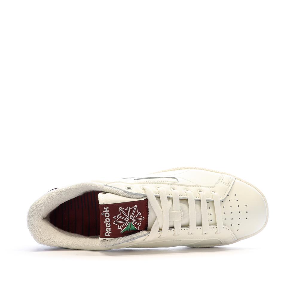 Sneaker Weiß/Bordeaux Herren Reebok Club Grounds Ansicht 4