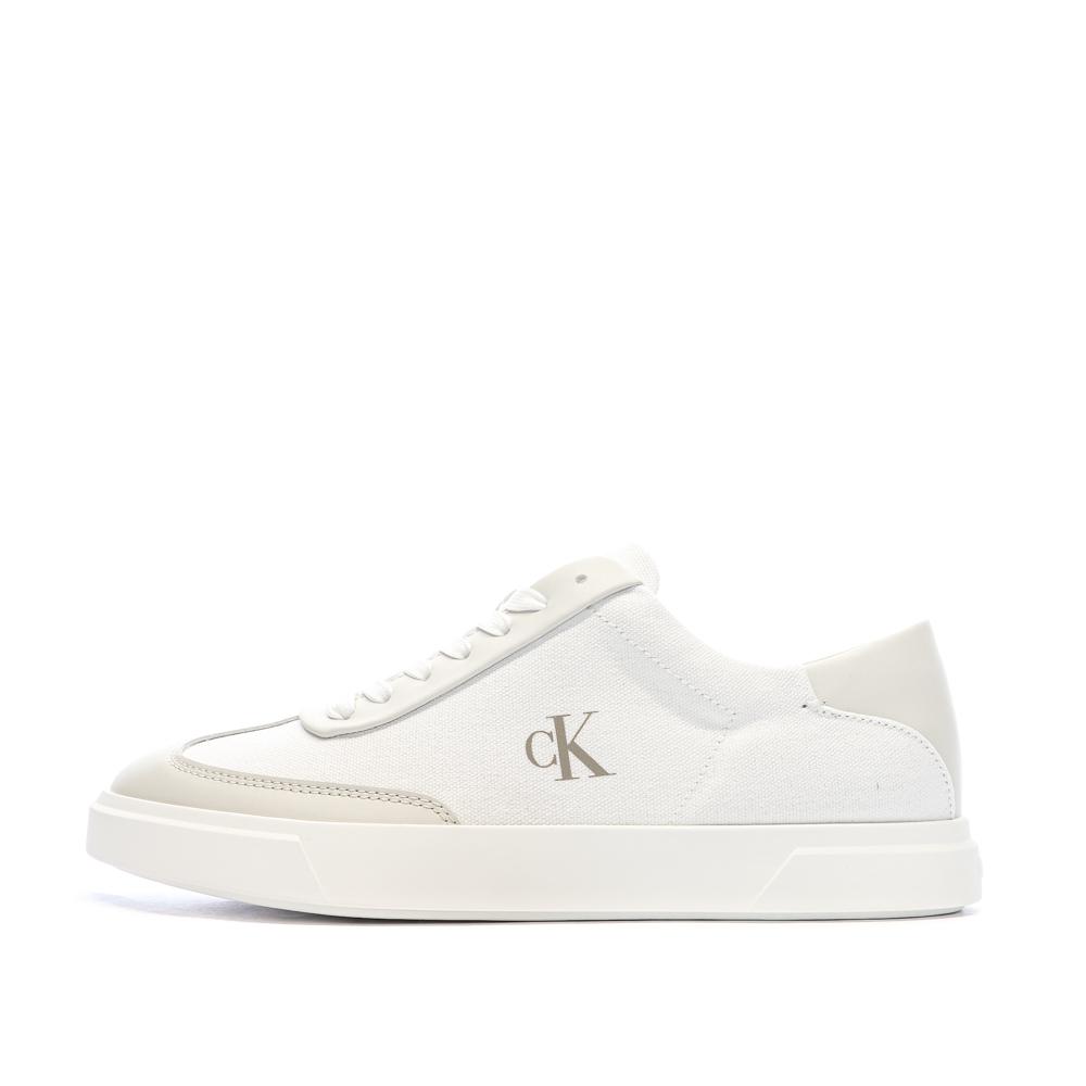 Zapatillas blancas para hombre Calvin Klein Jeans Low Pro Cups barato