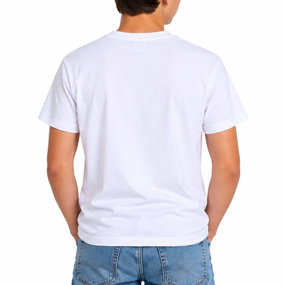 T-shirt Blanc Garçon Olympique de Marseille vue 2