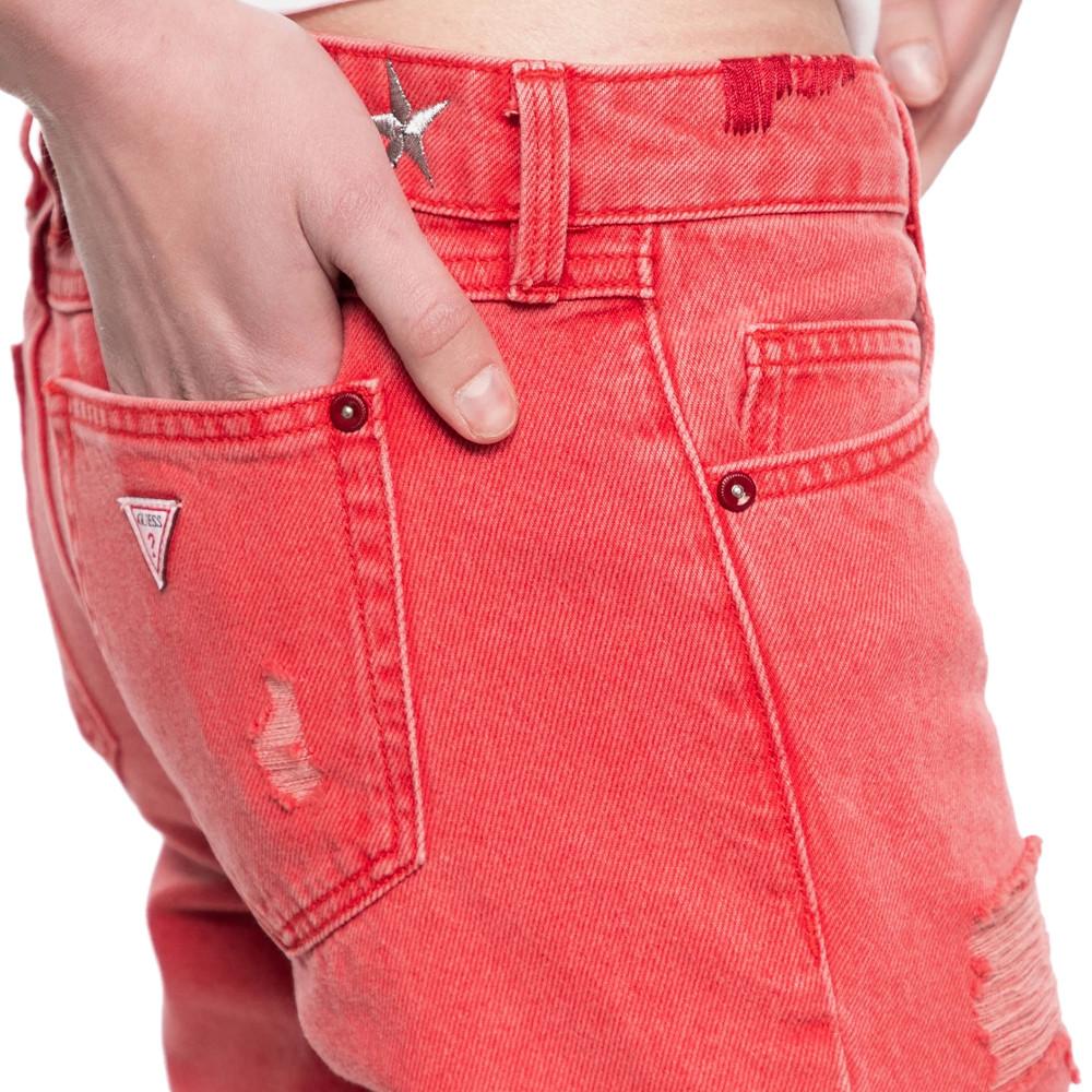 Women's Red Skinny Jeans Guess Marilyn Photo of the Espace des Marques %store% store - view of %key%