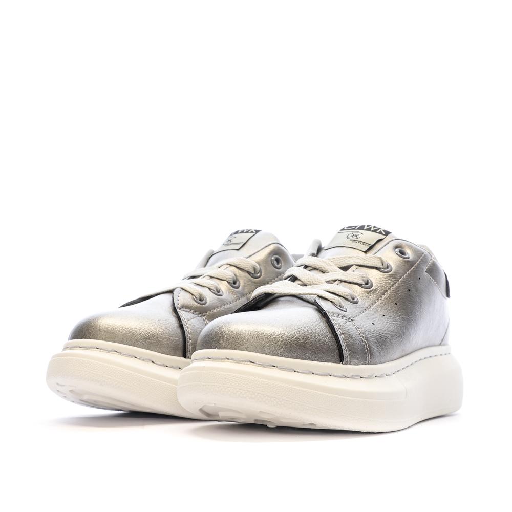 Sneakers Silber Frau Chattawak HAWAI Ansicht 6