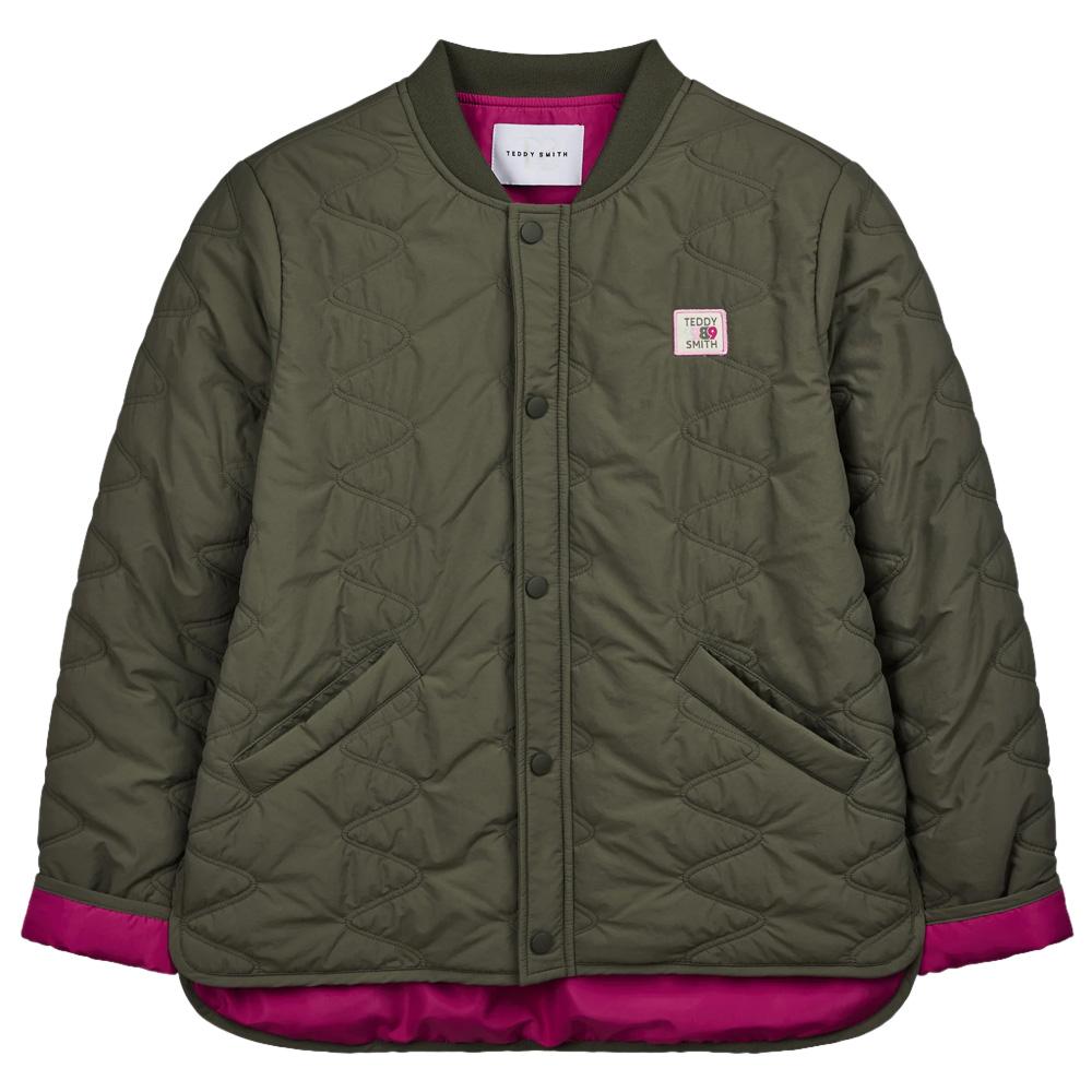 Veste matelassée Kaki Femme Teddy Smith Bezra pas cher