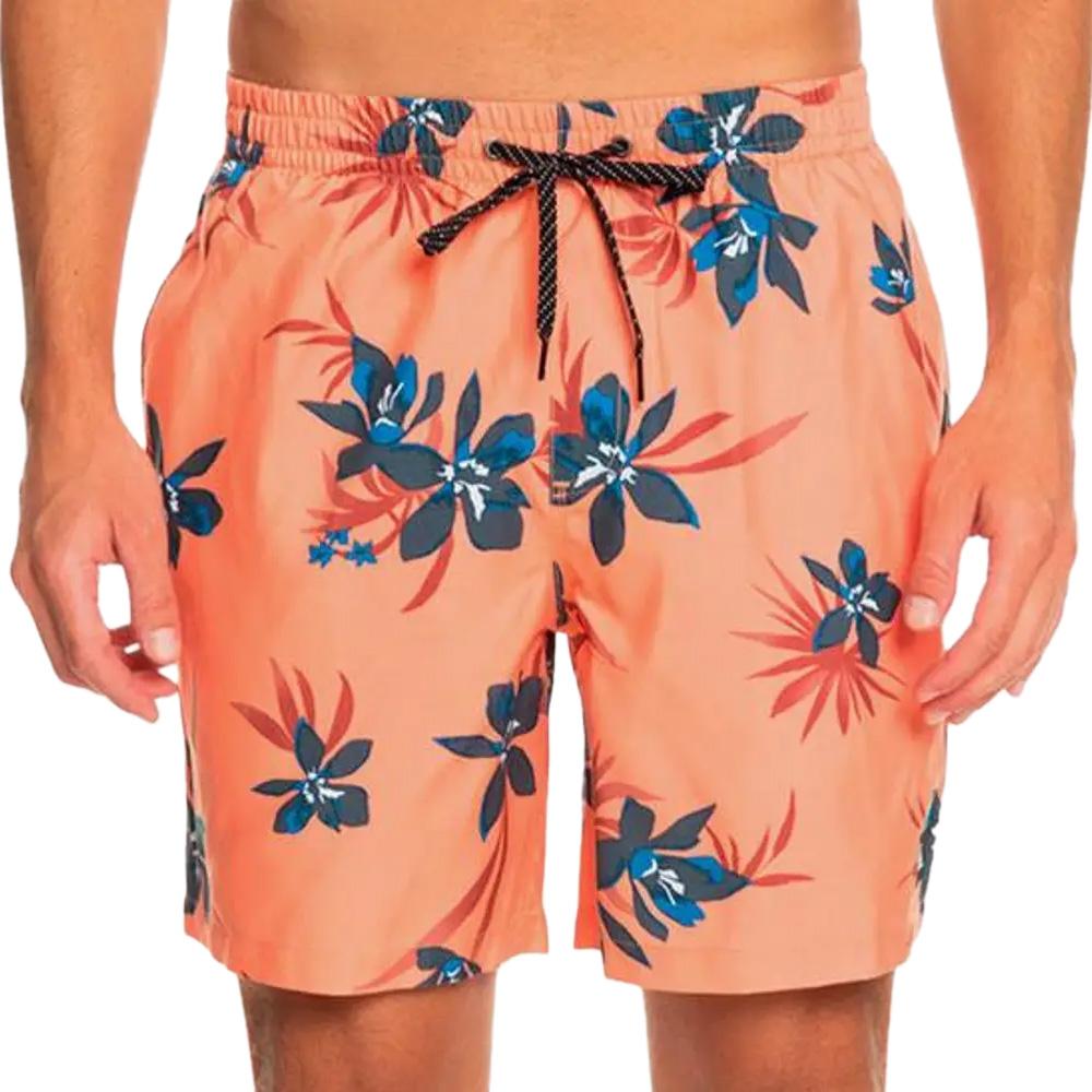 Quiksilver Mix 17 Badehose für Herren in Orange günstig