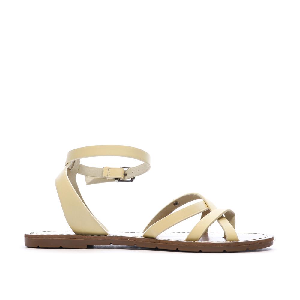 Chattawak Perla Women's Yellow Sandals Photo of the Espace des Marques %store% store - view of %key%