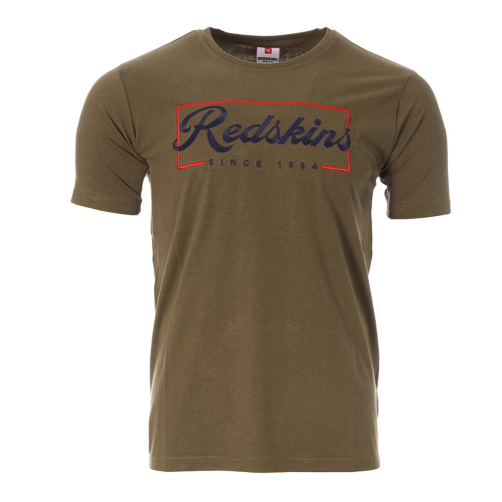 Redskins Men's Khaki T-Shirt TS6074 affordable