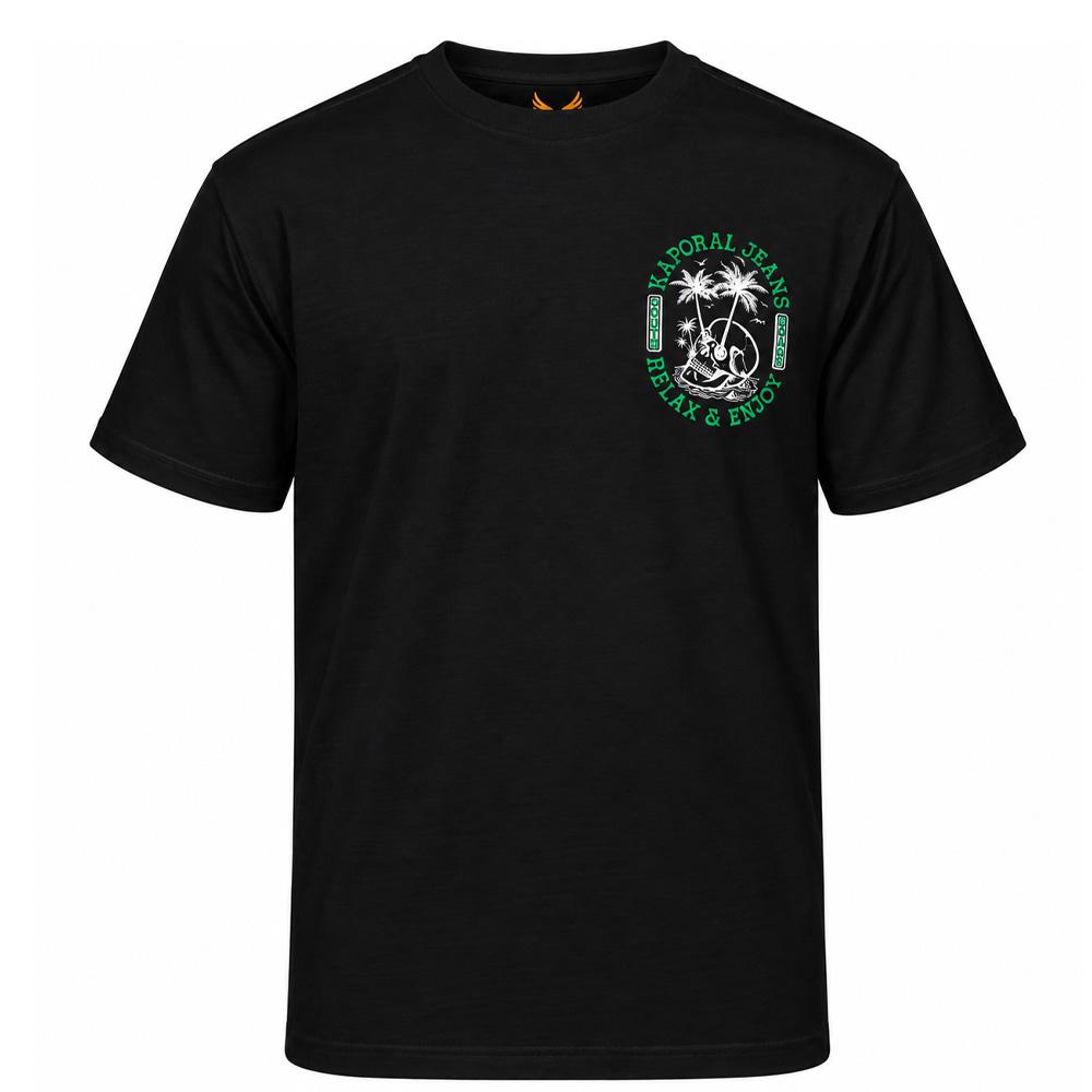 Camiseta negra de hombre Kaporal Till barato