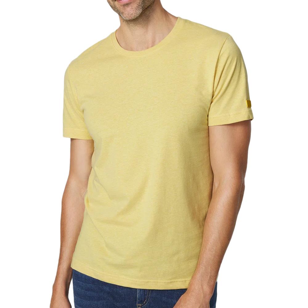 T-Shirt Jaune Homme TBS Cedrat pas cher
