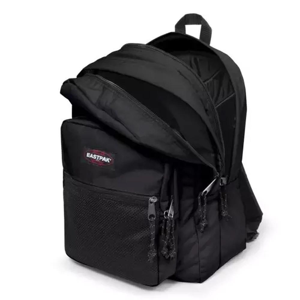 Mochila negra unisex Eastpak Pinnacle 38 L ver 3
