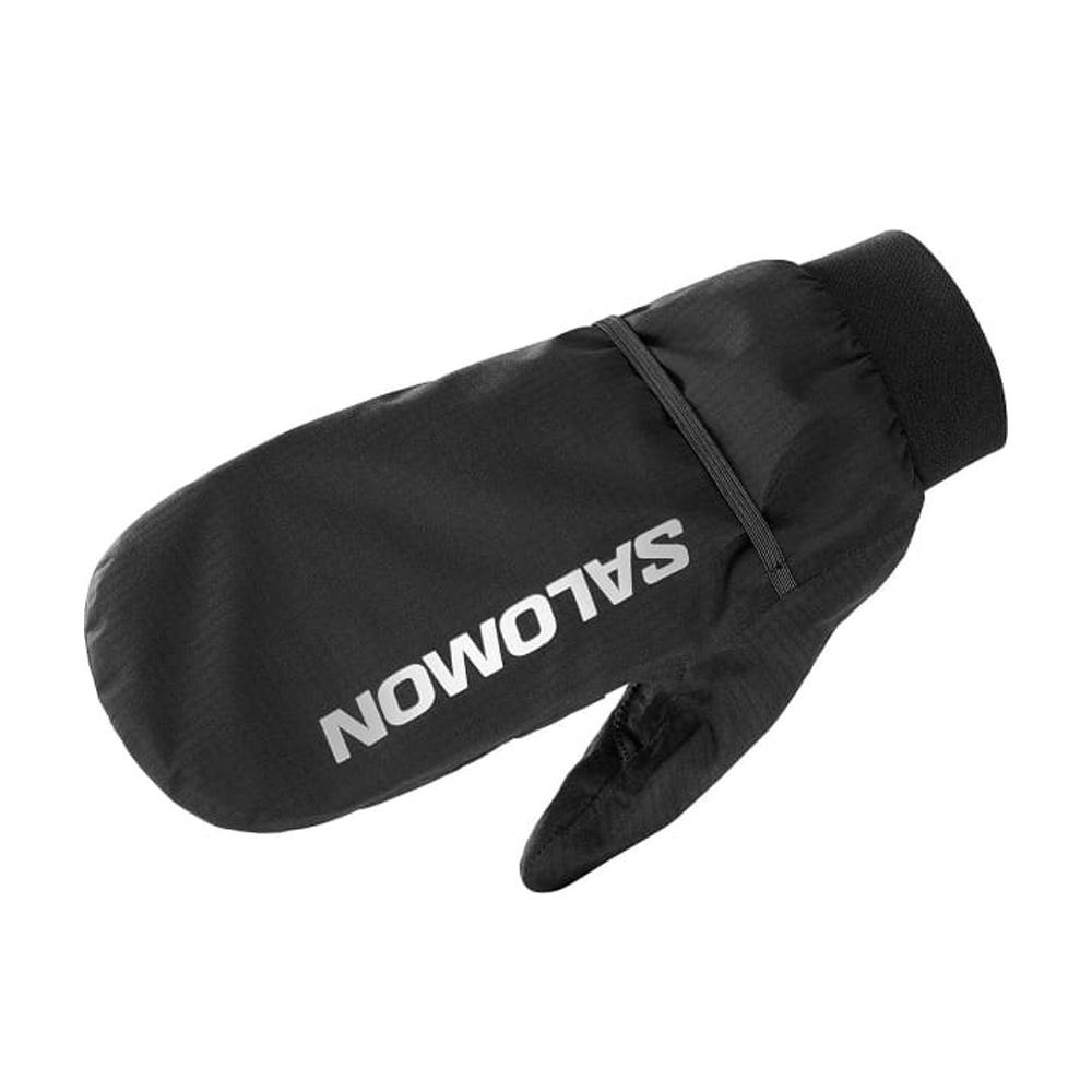 Manoplas negras unisex Salomon Bonatti Waterproof barato