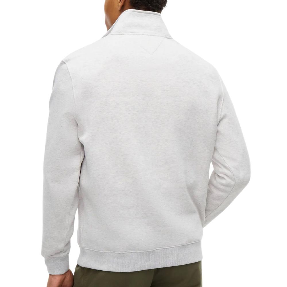 Graues Melange-Sweatshirt für Herren von Tommy Hilfiger aus Fleece Ansicht 2