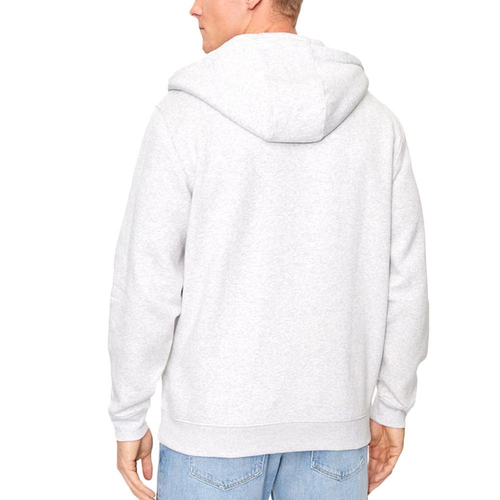 Hellgraues Herren-Sweatshirt mit Reißverschluss von Tommy Hilfiger DM0DM20743 Ansicht 2