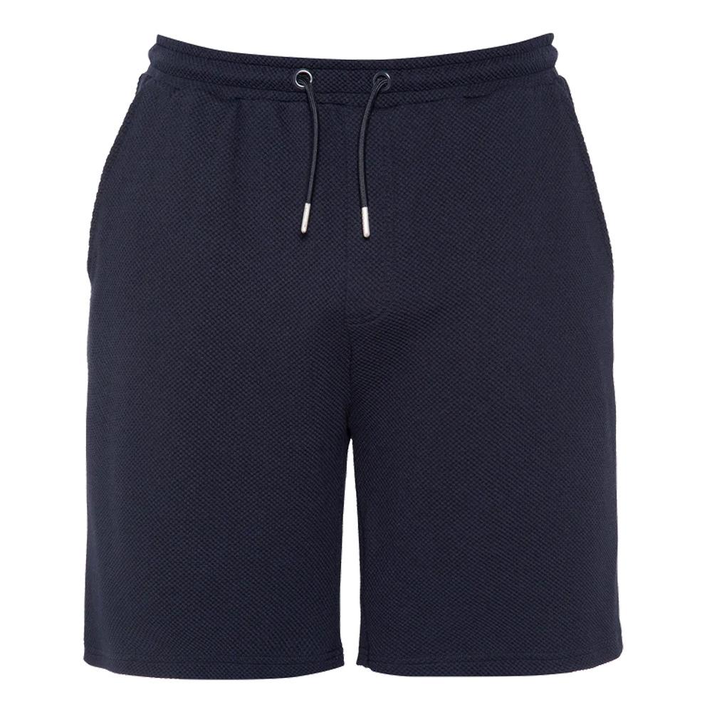 Pantalones cortos azul marino para hombre de Schott Tejido técnico barato