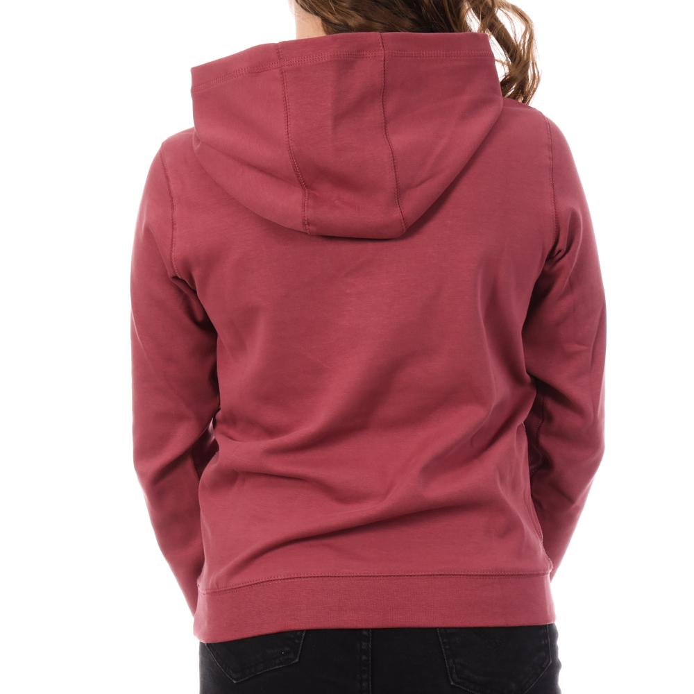 Bordeaux Kapuzenpullover für Jungen Teddy Smith Evry Ansicht 2