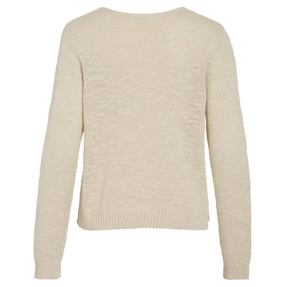 Jersey beige para mujer Only Vipoca ver 2