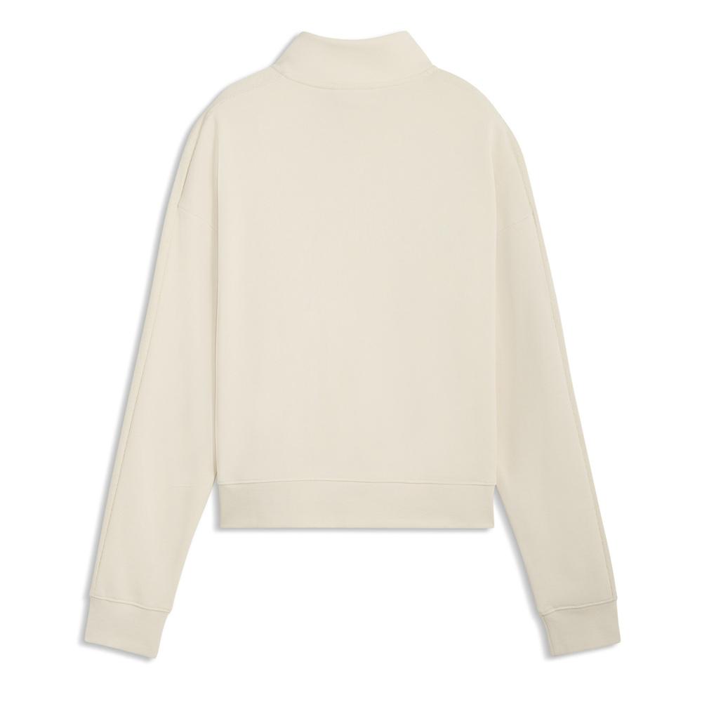 Sweat À Capuche Écru Femme Puma Relaxed vue 2