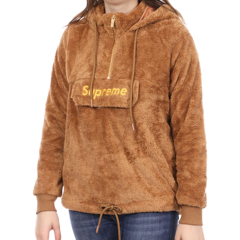 Braune Jacke Frau Supreme Grip Etty günstig