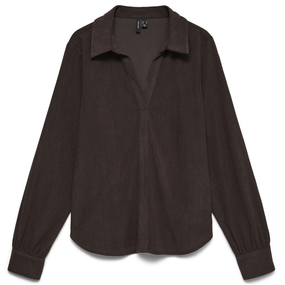Braunes Damenhemd von Vero Moda, Modell „Melly“ günstig
