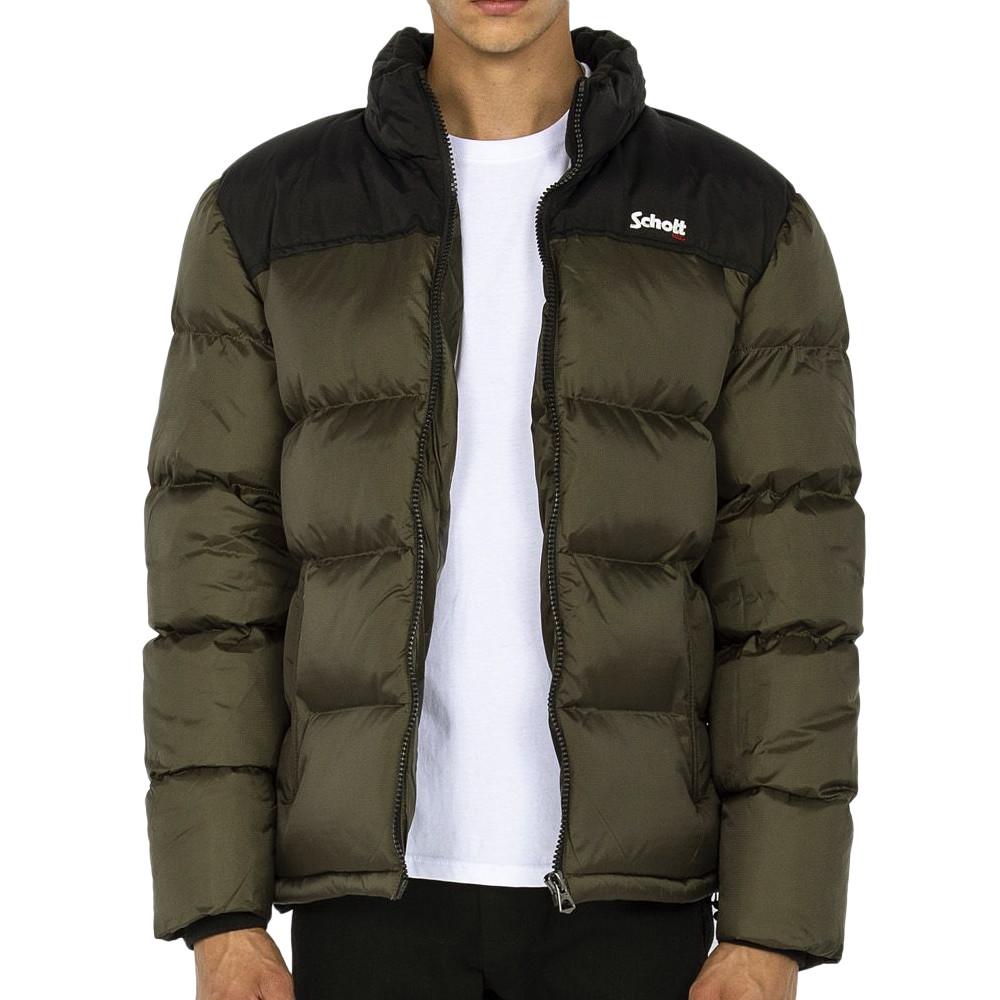 Khaki Daunenjacke Mann Schott Utah günstig