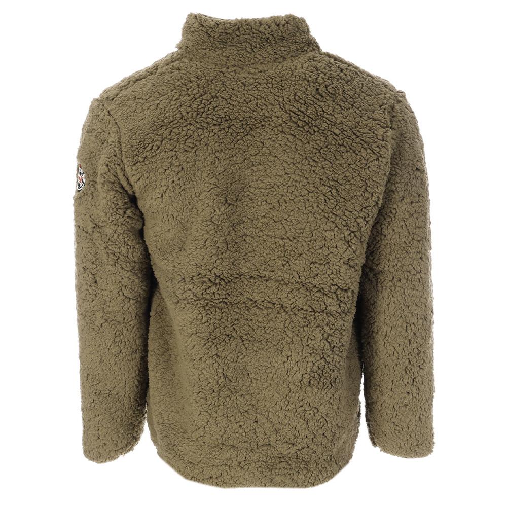 Paname Brothers Chaqueta Sherpa Caqui con Cremallera Completa para Hombre ver 2