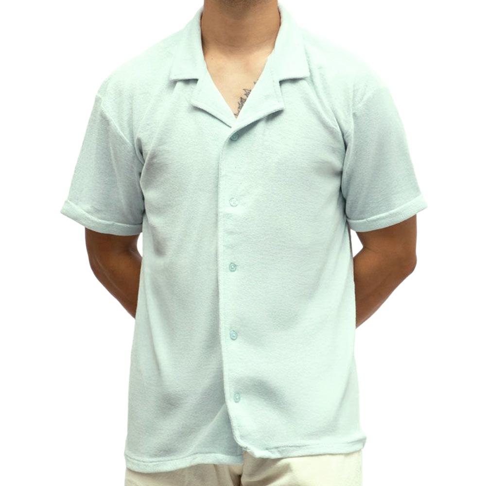 Camisa verde para hombre de Paname Brothers, modelo CHARLY barato
