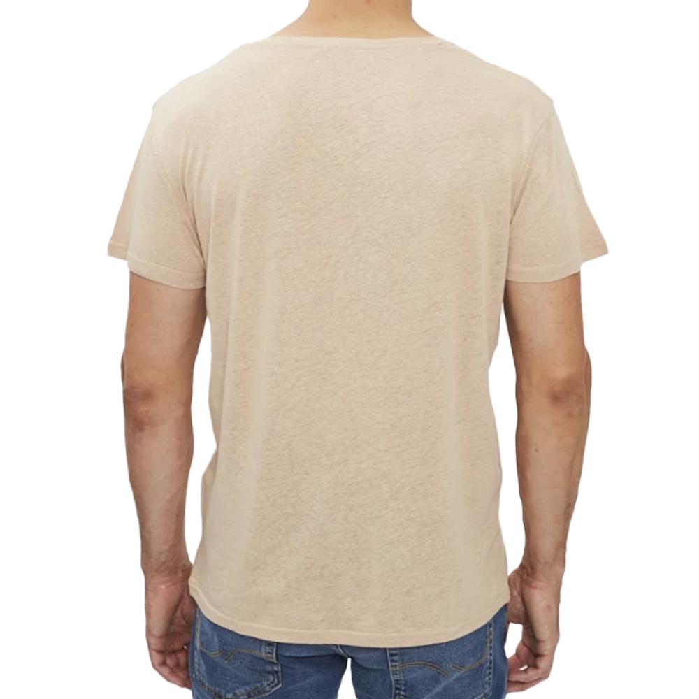 T-shirt Beige Homme Paname Brothers Tom vue 2
