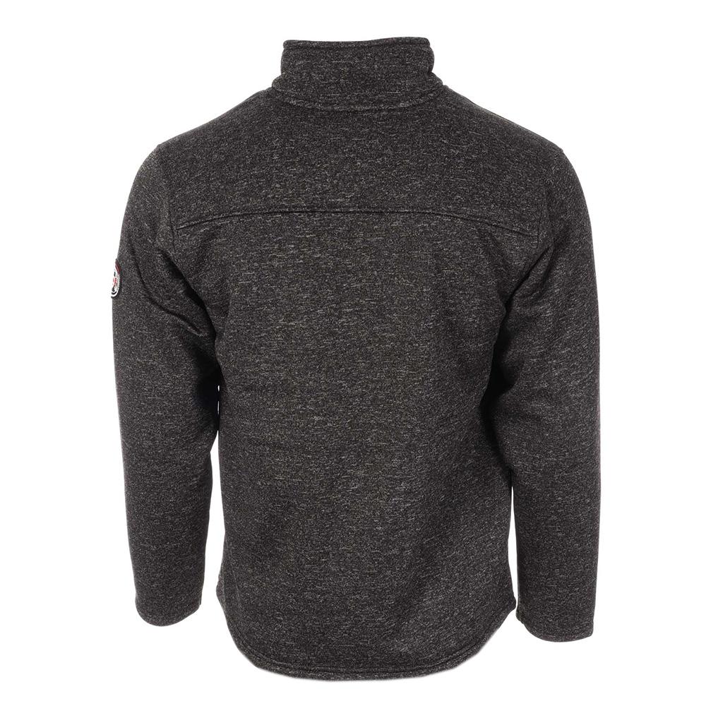 Chaqueta polar Sherpa Paname Brothers Negro/Gris, Hombre ver 2