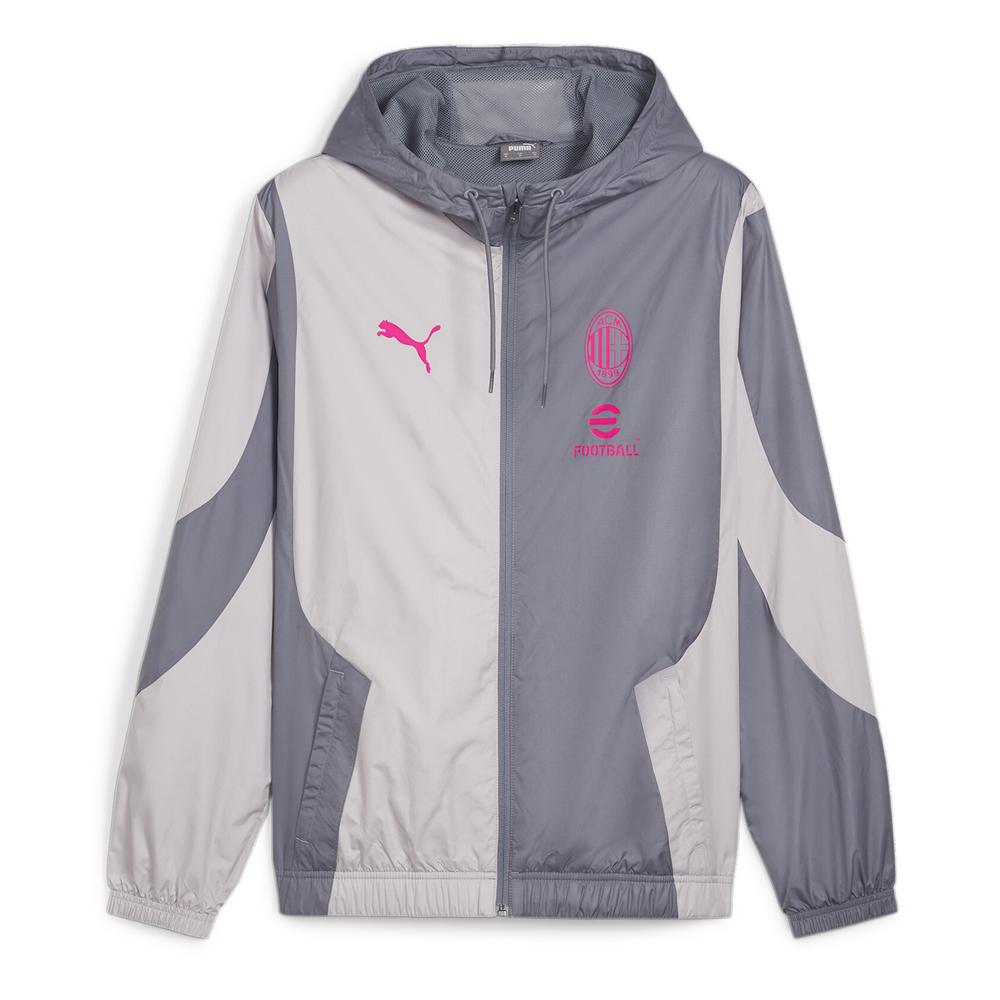 AC MILAN Prematch Trainingsjacke Grau Mann Puma 23/24 günstig
