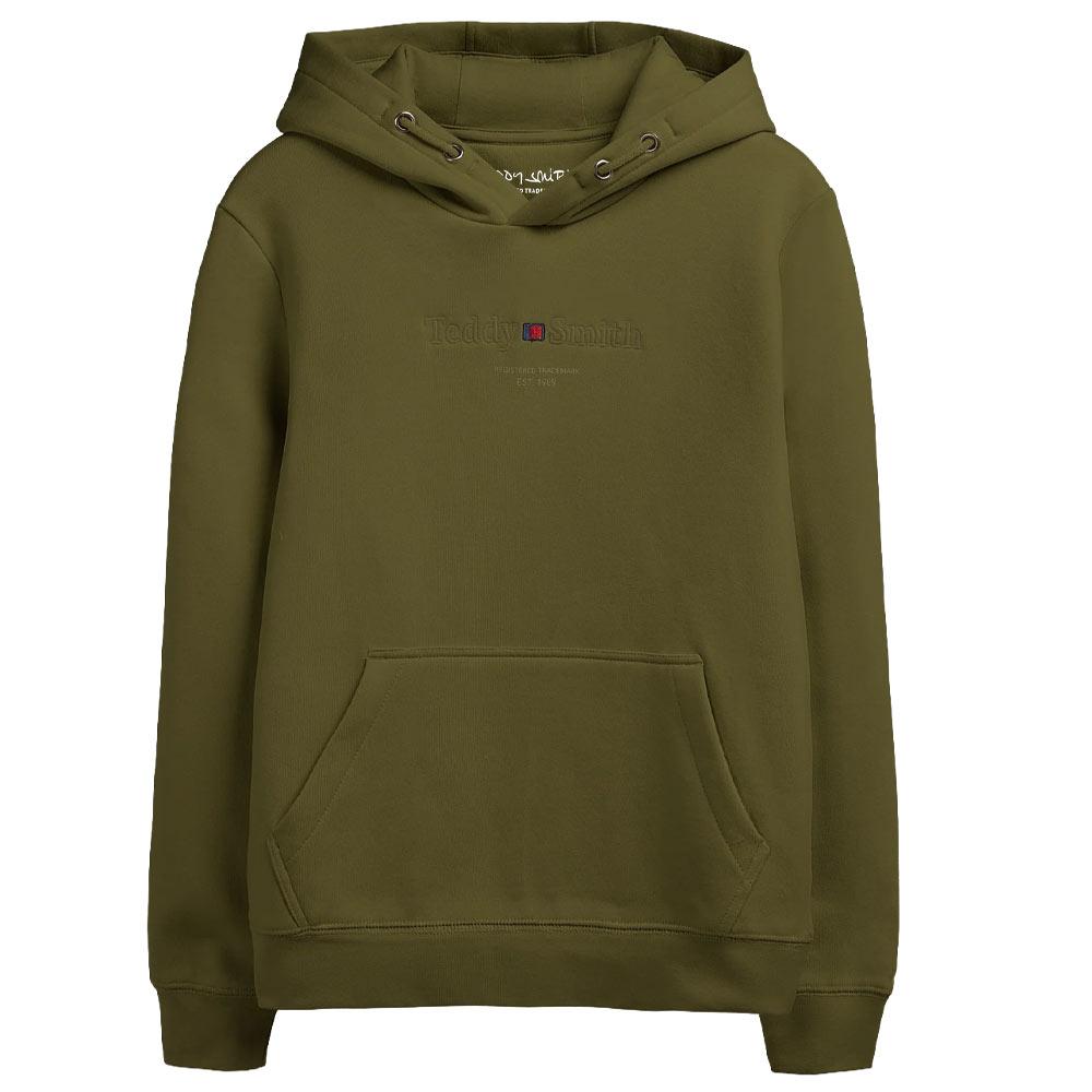 Khaki Herren Teddy Smith Jim Kapuzenpullover günstig